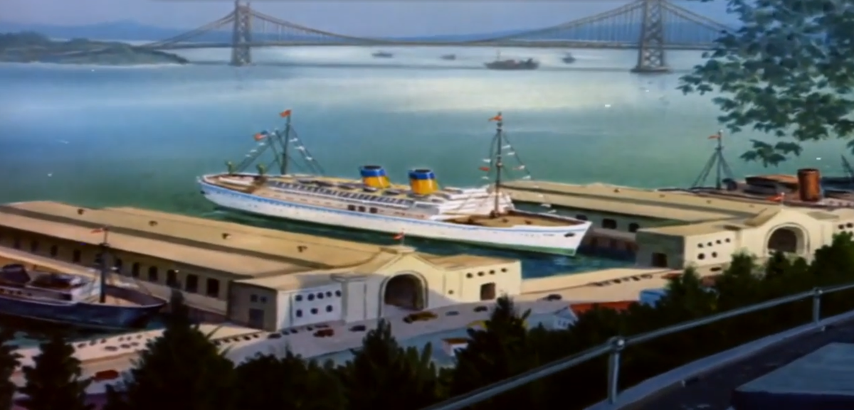 Кадр из мультфильма "Том и Джерри: Кот в круизе"