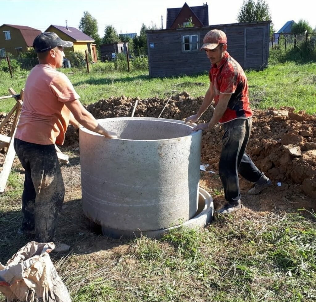 Создание колодца из бетона своими руками: инструкция + 53 фото идеи оформления колодца