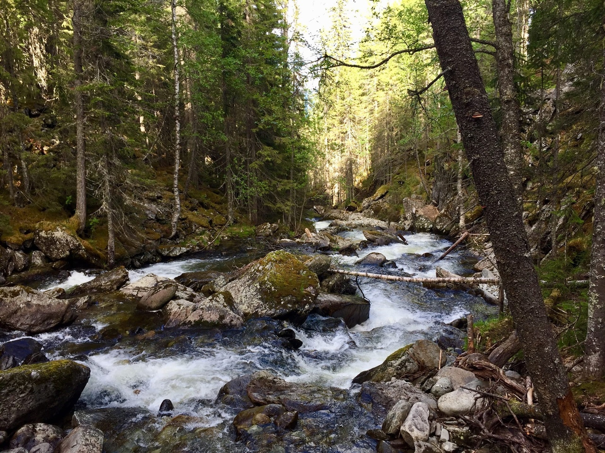 Красновишерский район, каскад на реке Жигалан