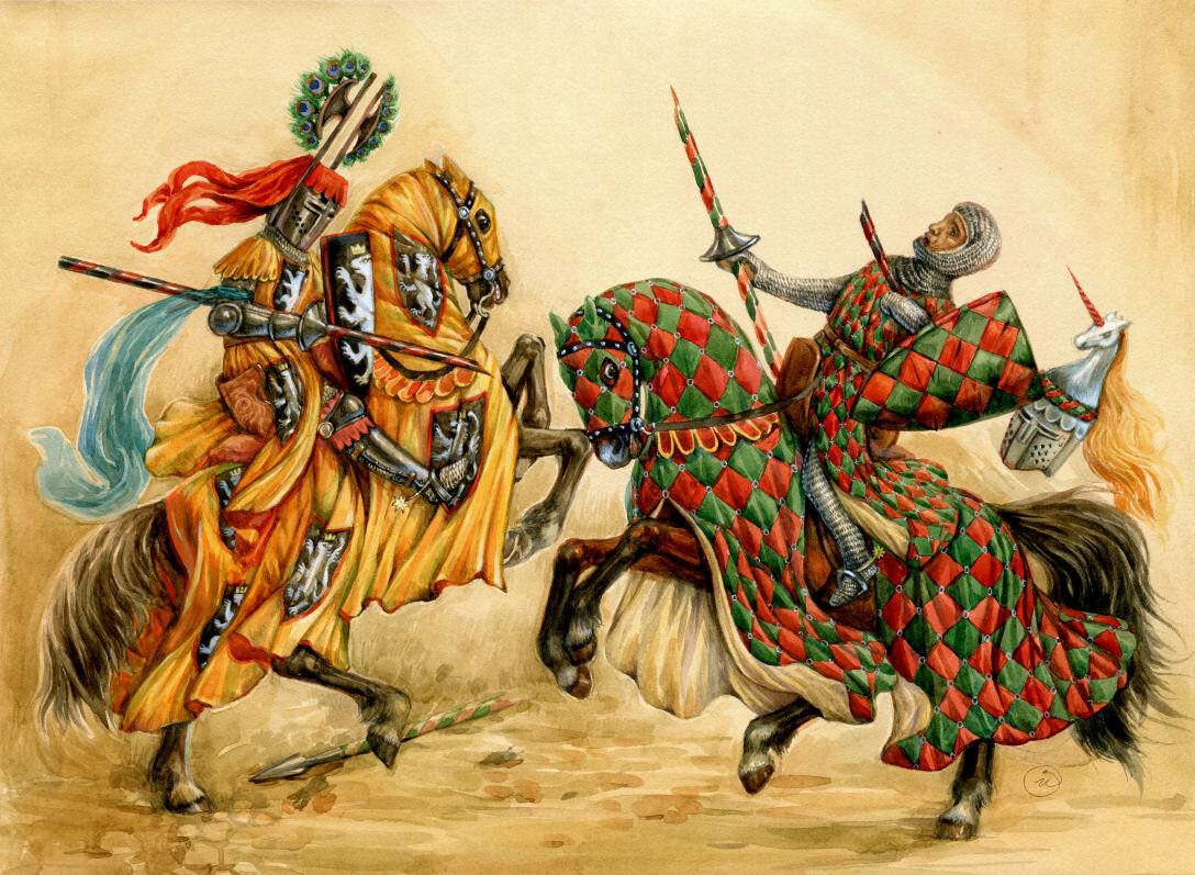 Рыцарский турнир картинки