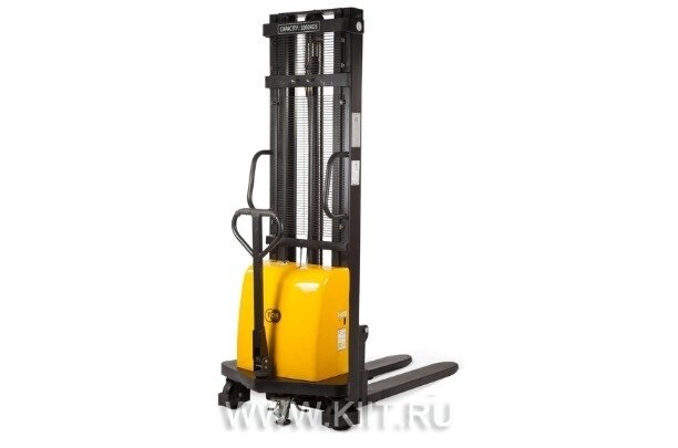 Мы рекомендуем выбрать гидравлический штабелер с электроподъемом!