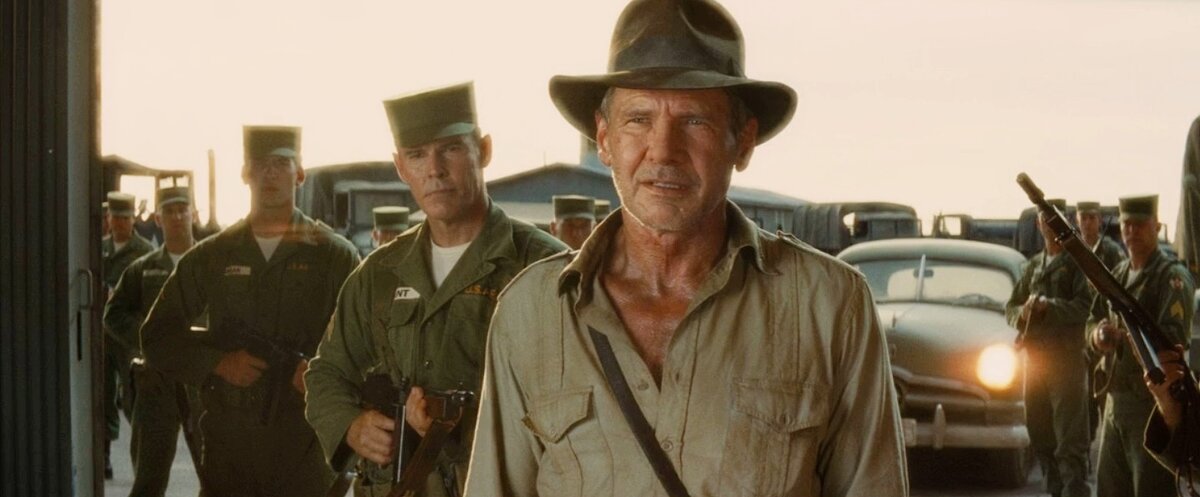 Кадр из фильма "Индиана Джонс и Королевство хрустального черепа"