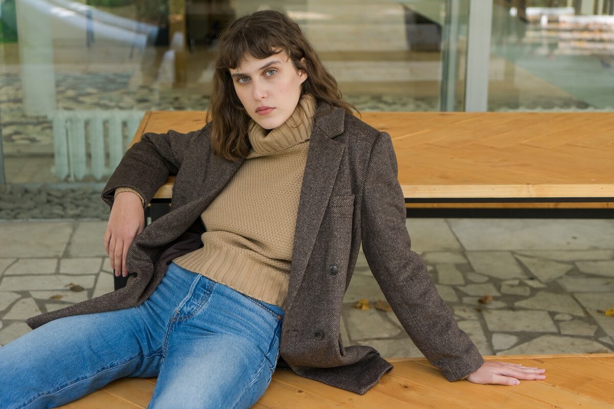 Двубортное полупальто Zarina, арт. 12209102
Джемпер Y.A.S, арт. 12127691