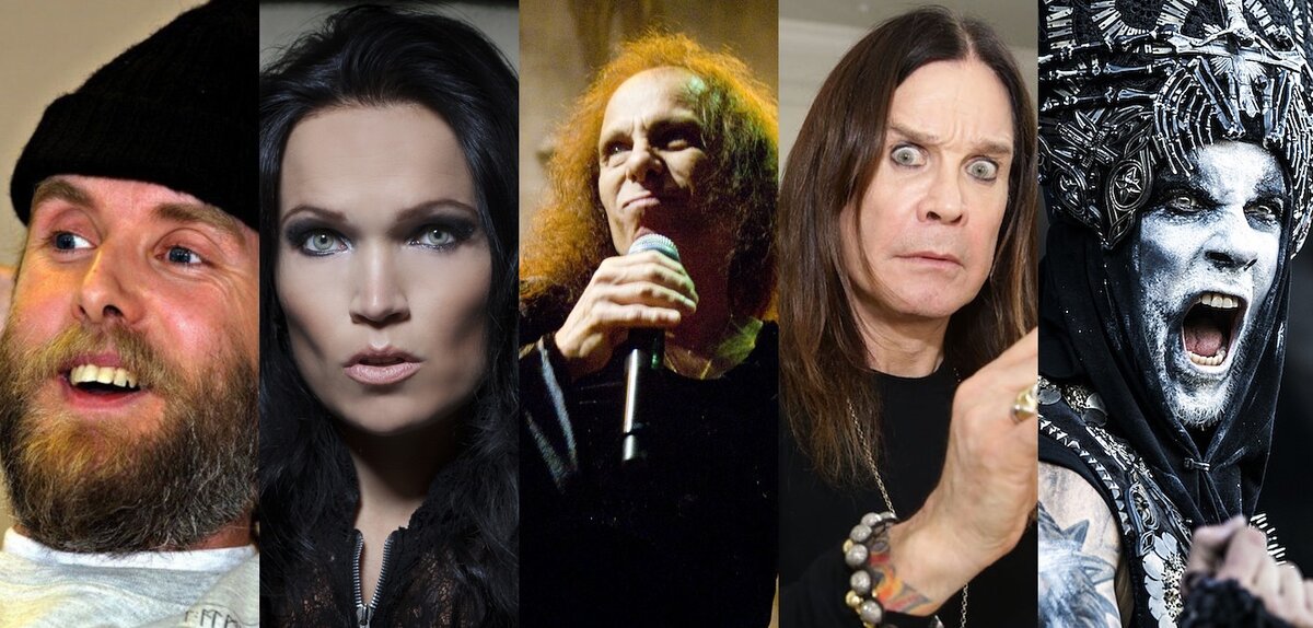 Варг Викернес, Тарья Турунен, Ронни Джеймс Дио, Оззи Озборн и Адам Дарски (Behemoth)