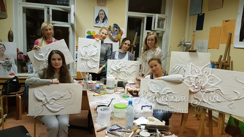 Мастер-класс по барельефу в Москве