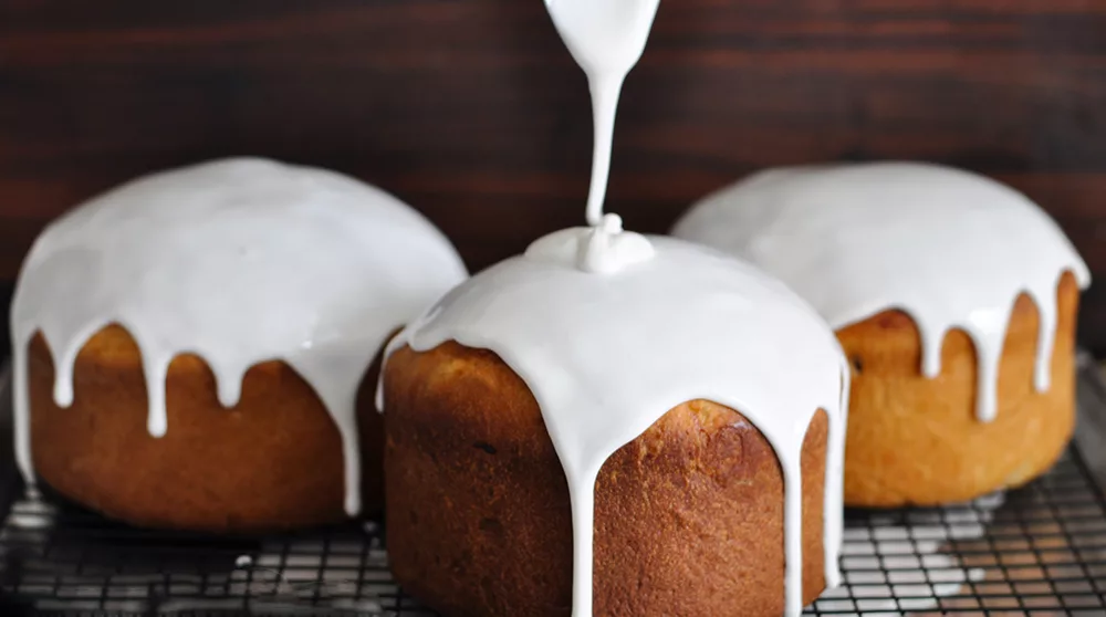 Глазурь на куличах