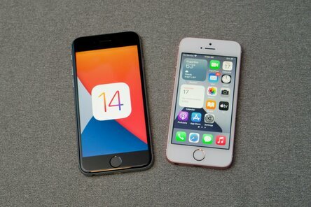 iPhone SE и 6S и на iOS 14