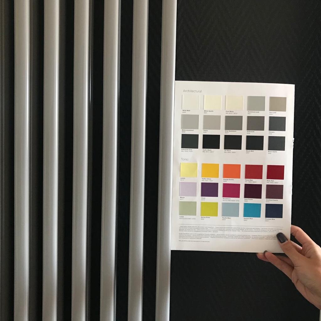 Подбор цвета по радиатору.