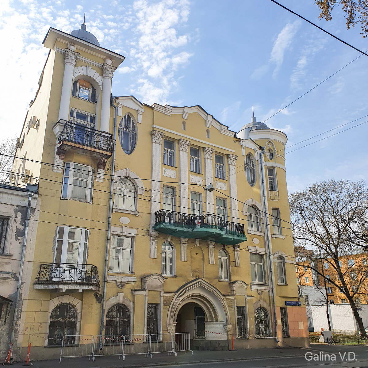 «Дом Энгельбрехта», 1910—1913 