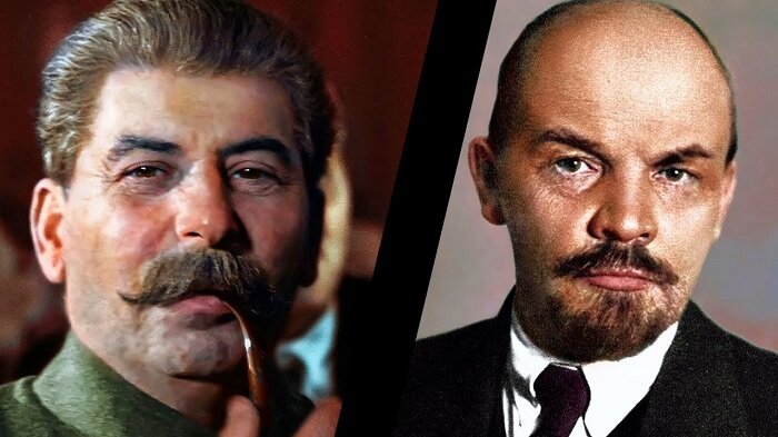 Фото Яндекс Картинки.   Сталин и Ленин