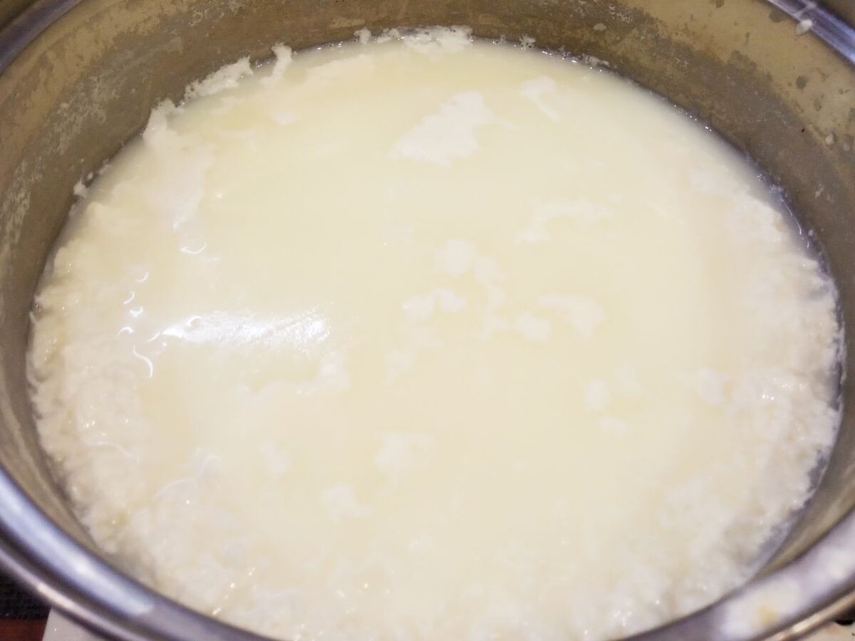 Образование сырных зерен