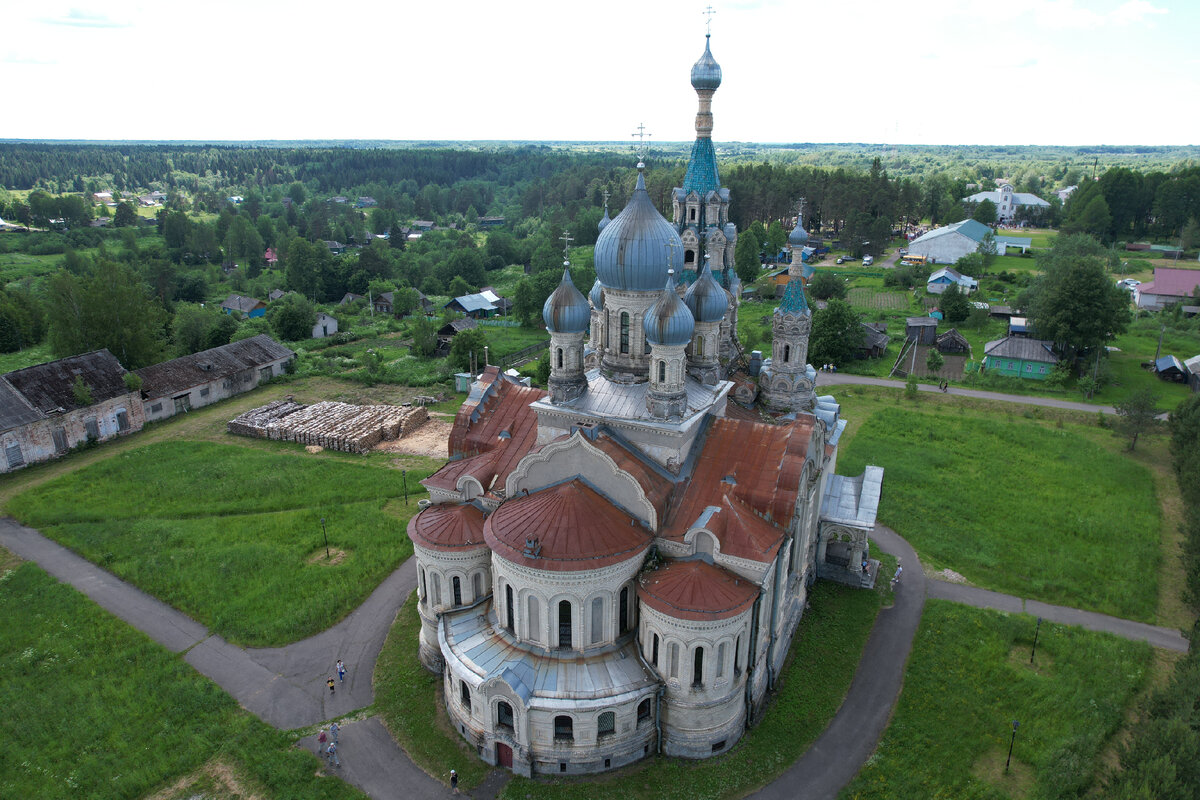 Село Кукобой храм Спаса Нерукотворного