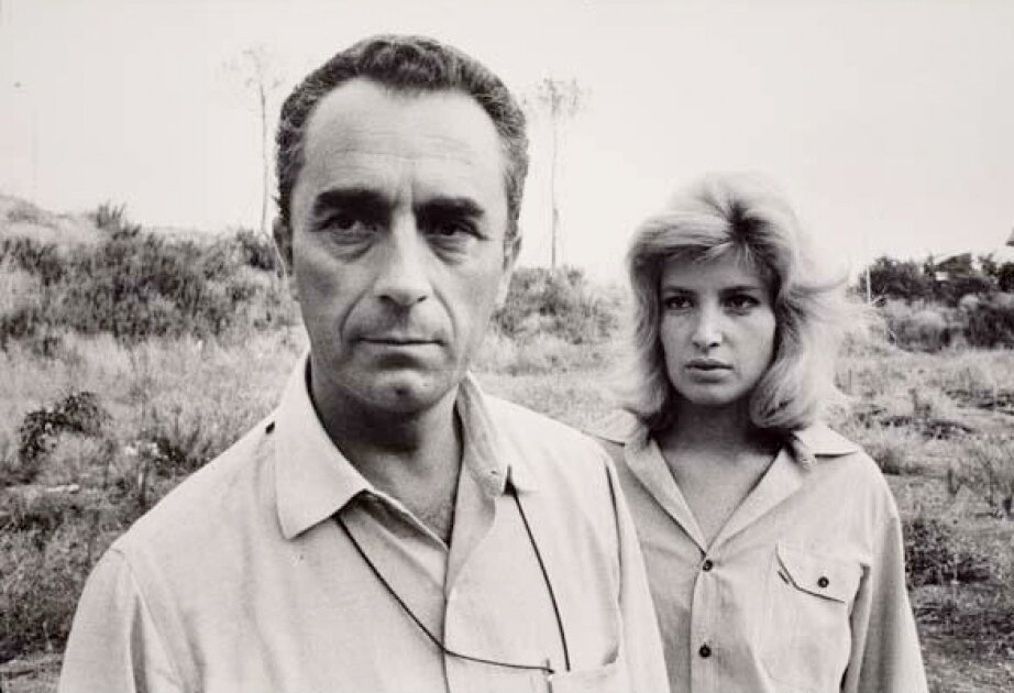 Микеланджело Антониони С Моникой Витти