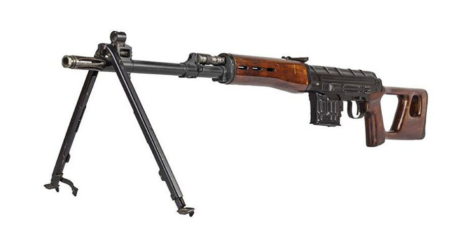 Автоматическая снайперская винтовка В-70, 1970 год
М. Попенкер