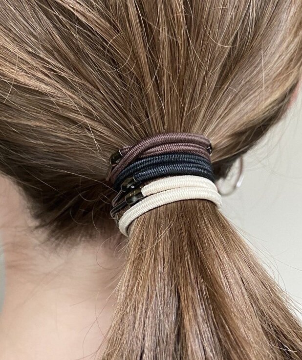 Резинки для волос с крючками.