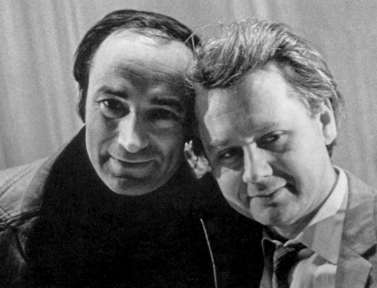 Валентин Гафт и Олег Табаков: однокурсники, партнеры, друзья. 1970-е