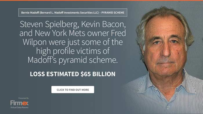  Bernard L. Madoff Investments Securities LLC – $64,8 млрд.