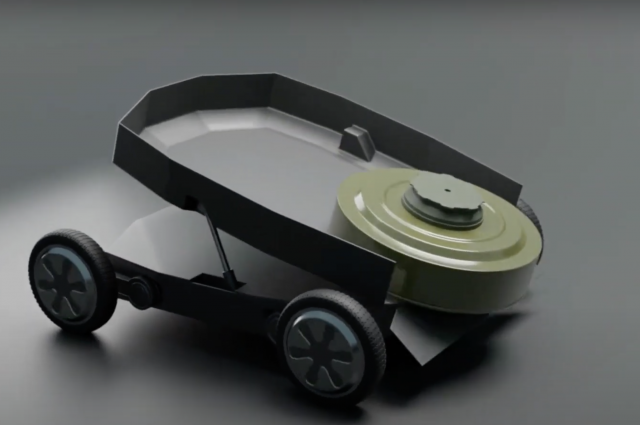    Что за робота гнома-камикадзе с противотанковой миной создают на Украине?