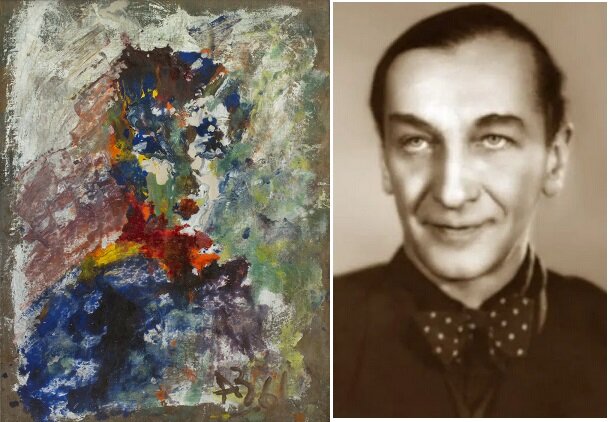 Зверев. Портрет А. Румнева. 1961.