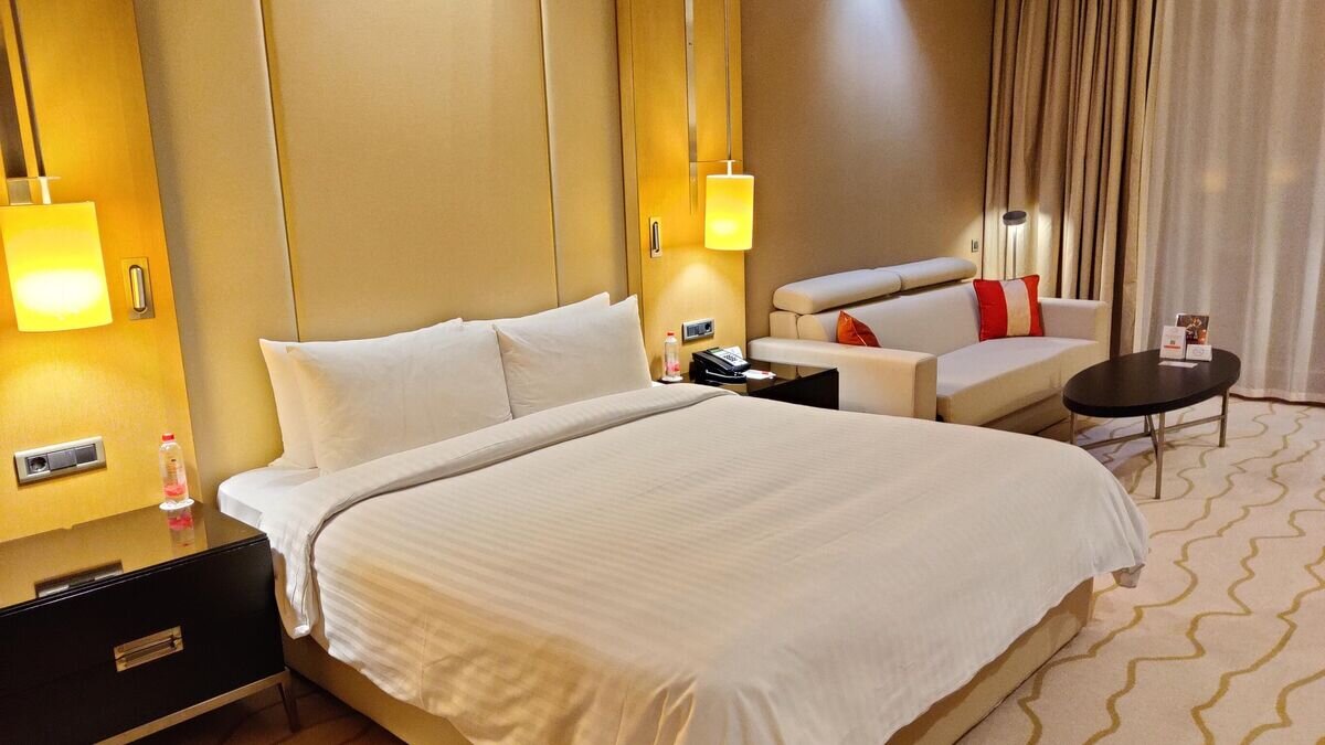    Красная Поляна. Номер в отеле Marriott© РИА Новости / Мария Селиванова