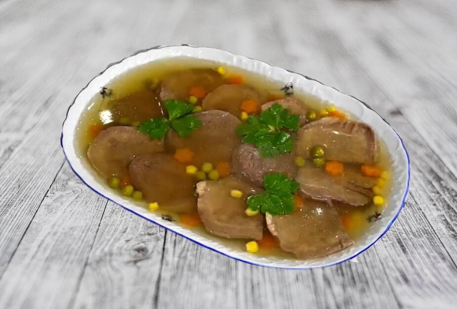 Блюда из говяжьего языка - рецепты с фото на l2luna.ru (66 рецептов говяжьего языка)