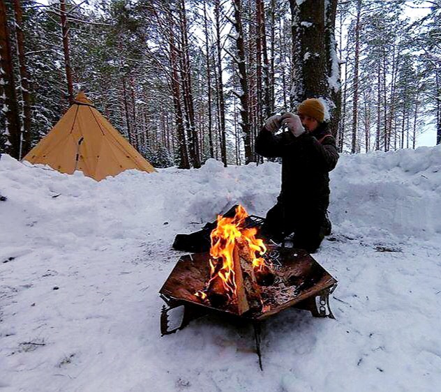 Мобильный глэмпинг WildSoulsCamp, Финский залив, Лен. область 