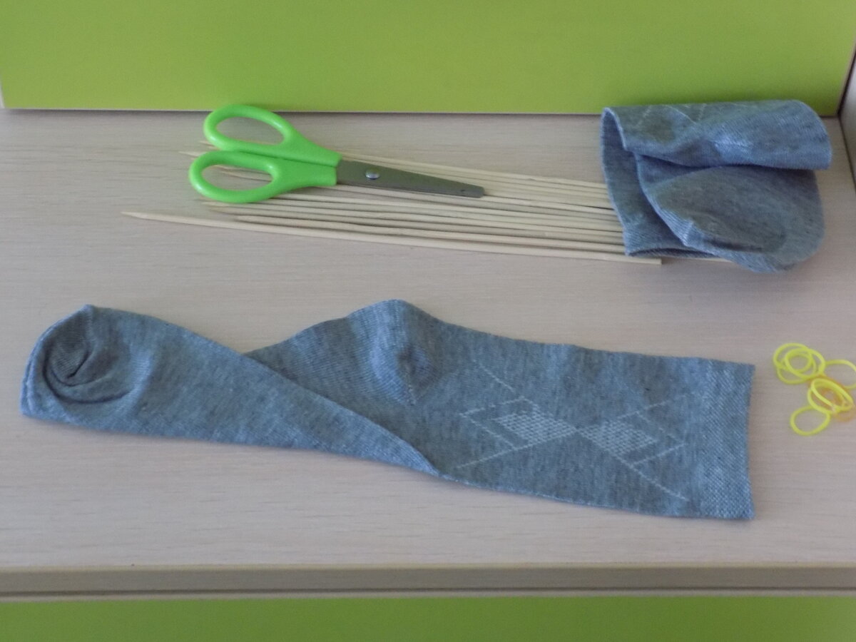 Как сделать букет из носков пошагово