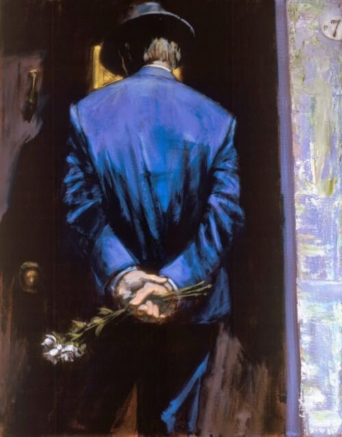 Изображение: Фабиан Перес "Мужчина у двери"©