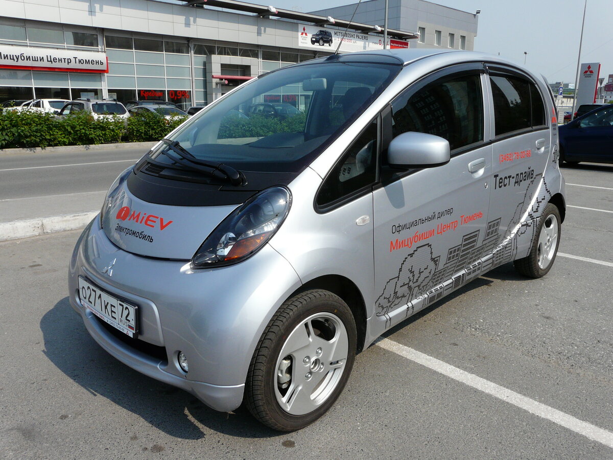 Mitsubishi i-MiEV: маленький троллейбус | Оля-дачница | Дзен