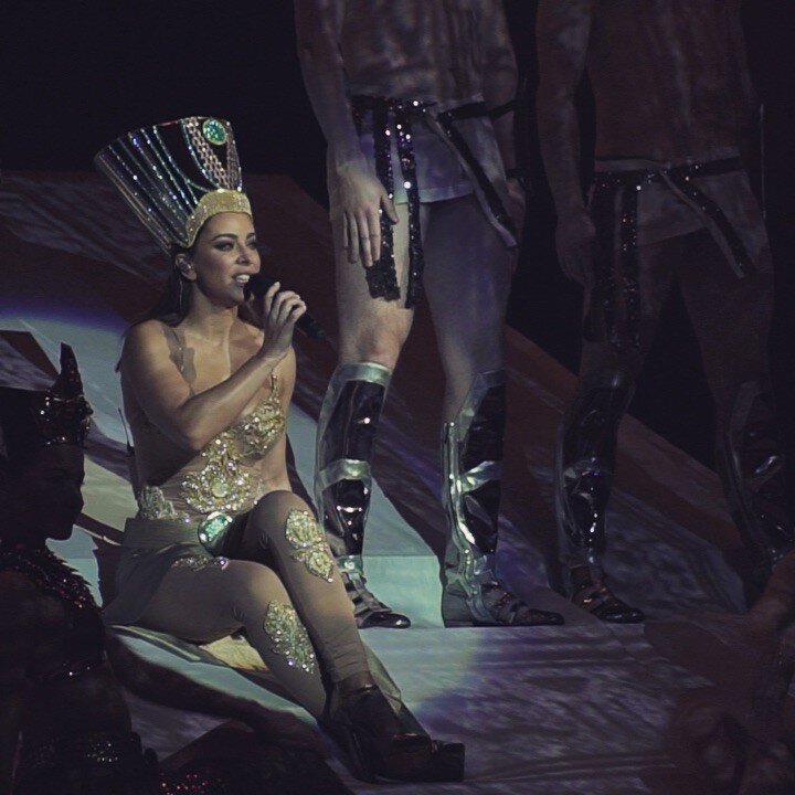 Ани Лорак на концерте в Новосибирске