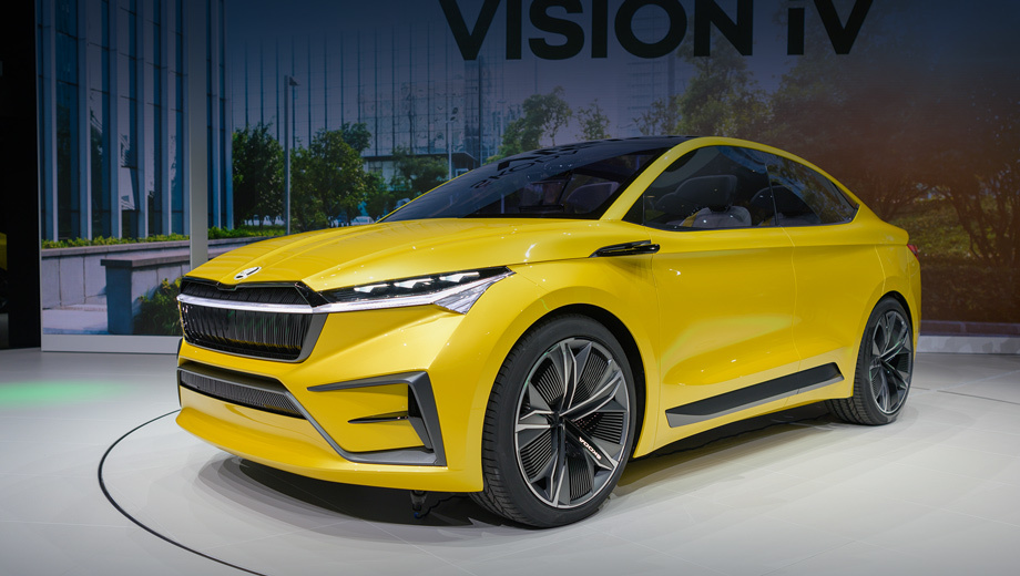 Официально объявлено, что женевский концепт Skoda Vision iV обретёт серийный облик в 2020 году и станет первой Шкодой на платформе MEB.