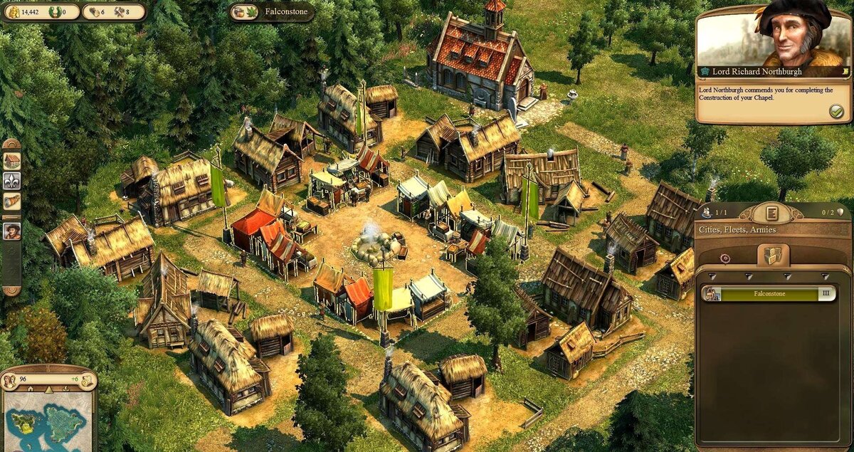Скрин с Anno 1404