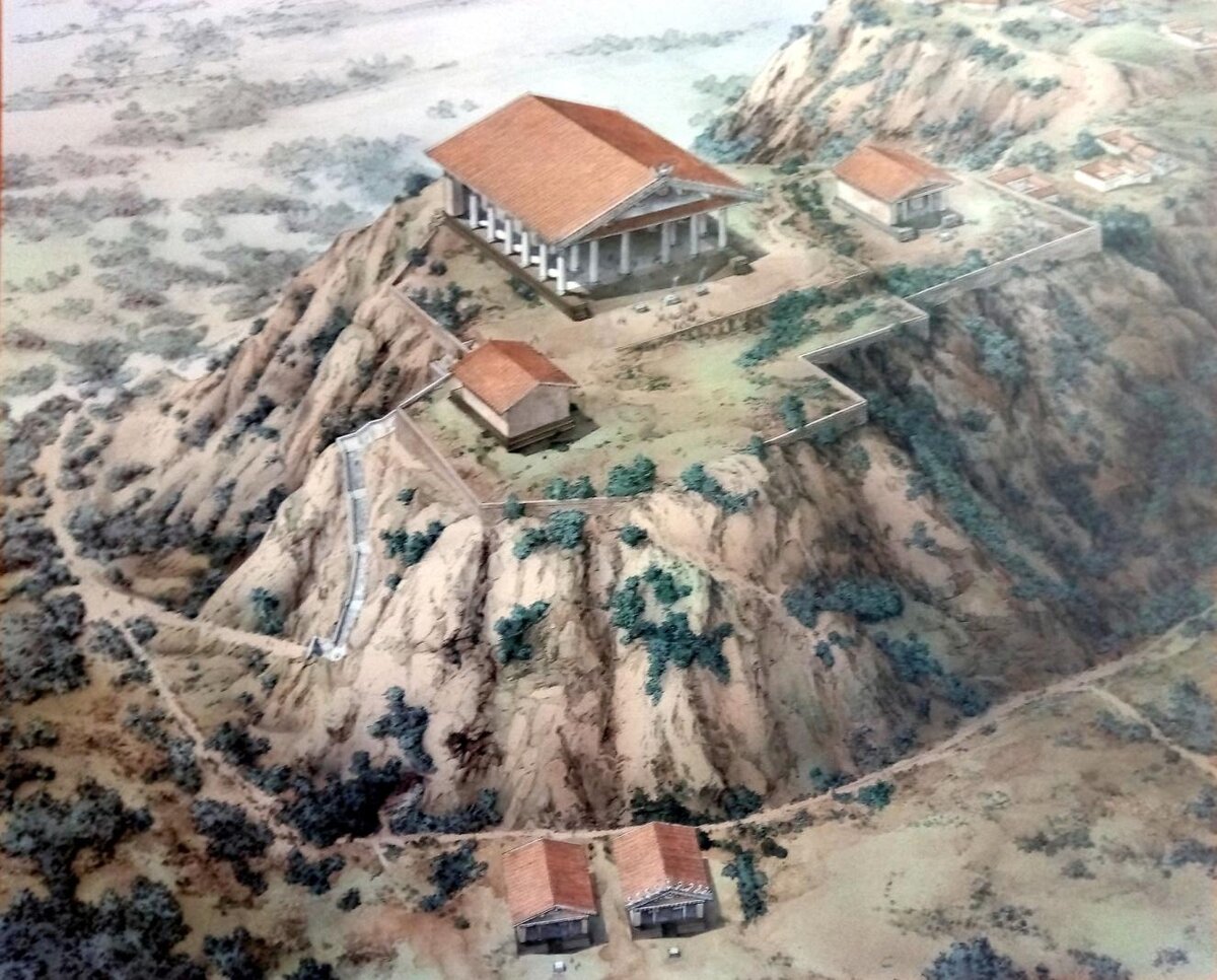 Строения на Капитолийском холме, современная реконструкция. Источник: accmdq.org