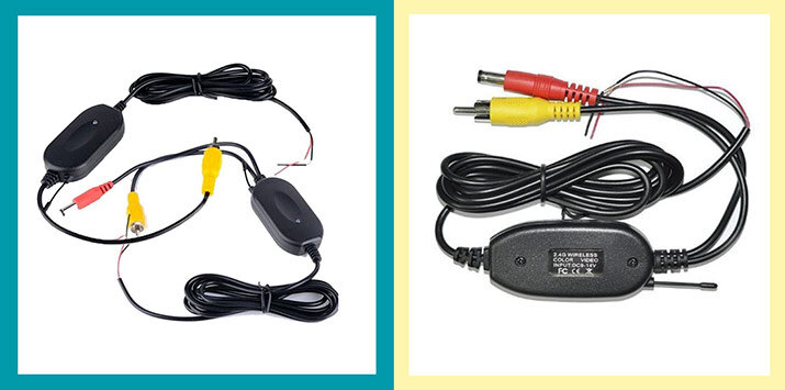 Передатчик и приемник для камеры заднего вида