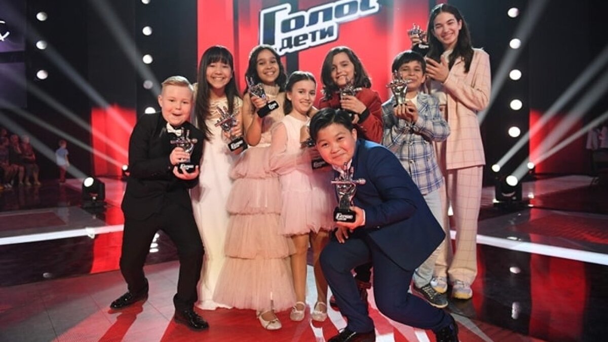 фото из открытого доступа - фото финалистов-победителей "Голос. Дети"