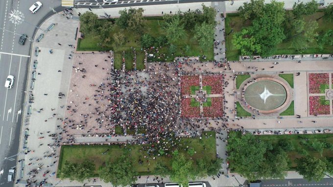 Вот и весь митинг.