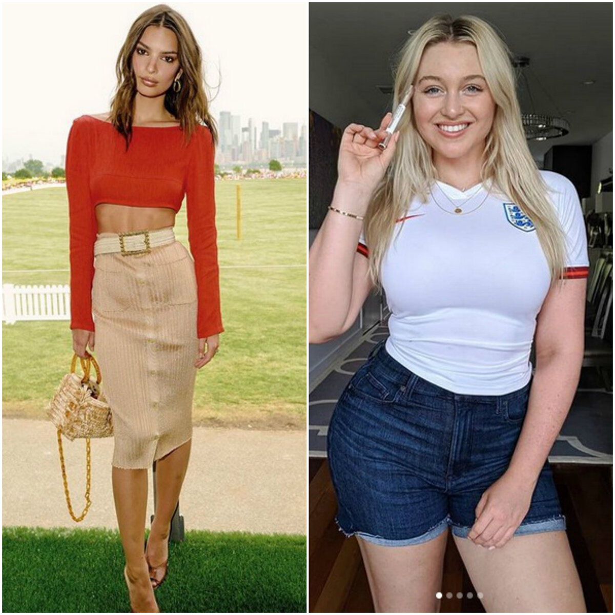 Эмили Ратаковски против Искры Лоуренс. Кто вам больше симпатичен?