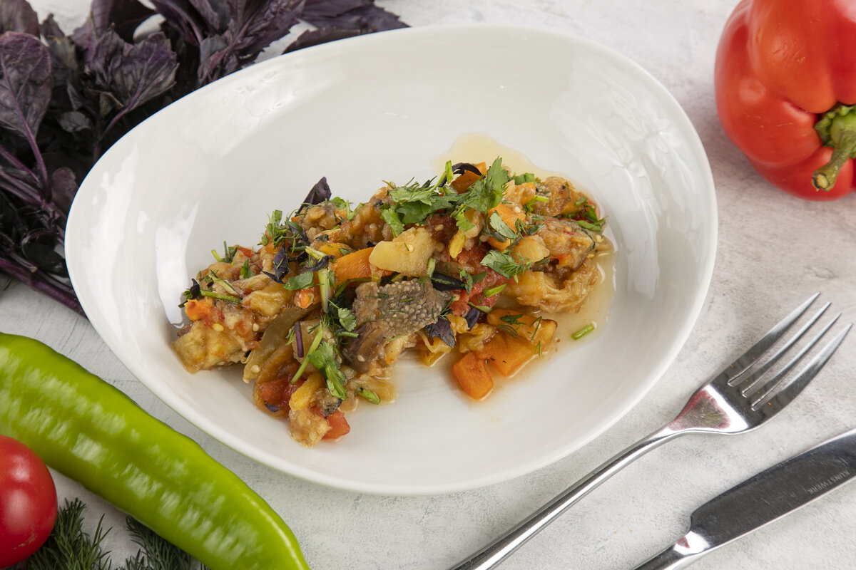 Запеченные овощи-хоровац