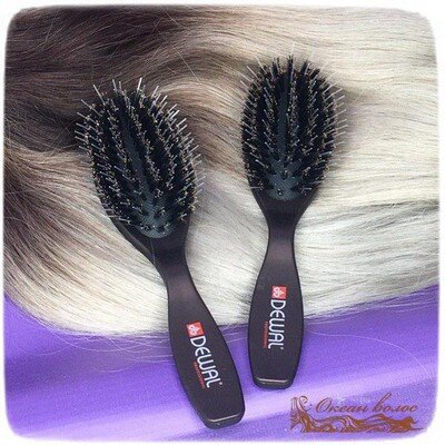 Массажная расческа для наращенных волос