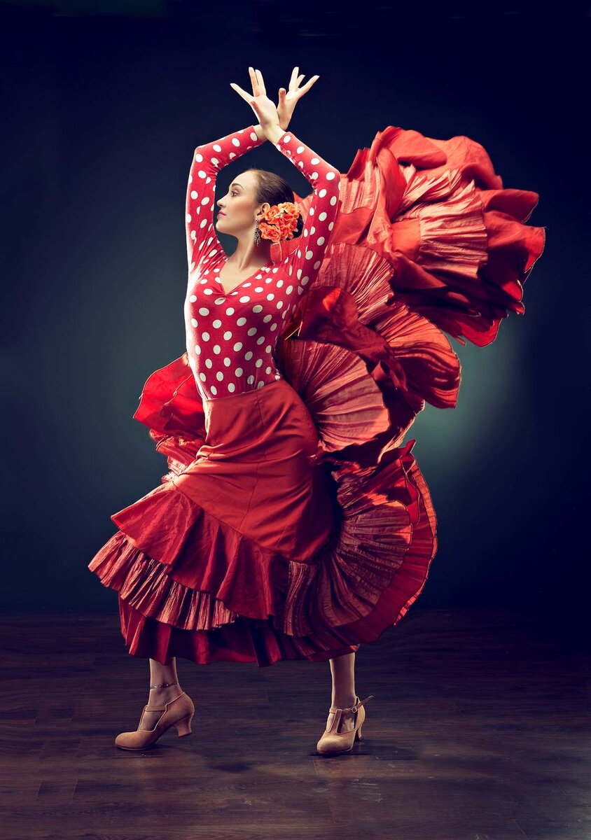Вообще по-испанки "фламенко" - фламандский. Но что общего у страстного танца цыган и фламандцев, у которых главная страсть - выпить пива и покушать?