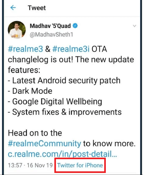 Оч смешной твит