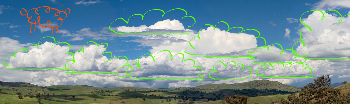 Фото облаков из Википедии