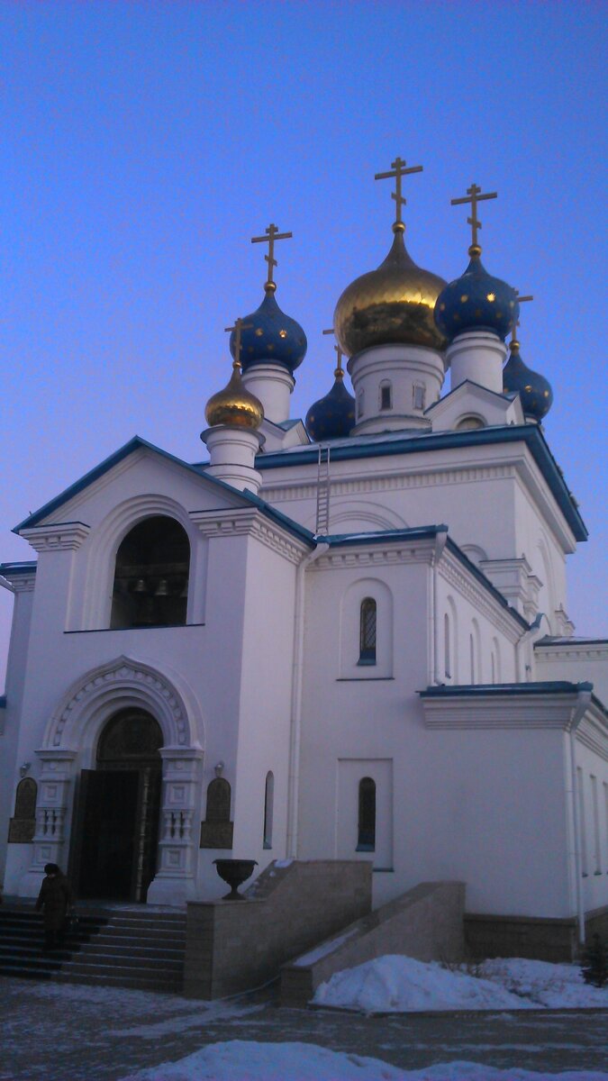   Храм Русской православной церкви в Челябинске 