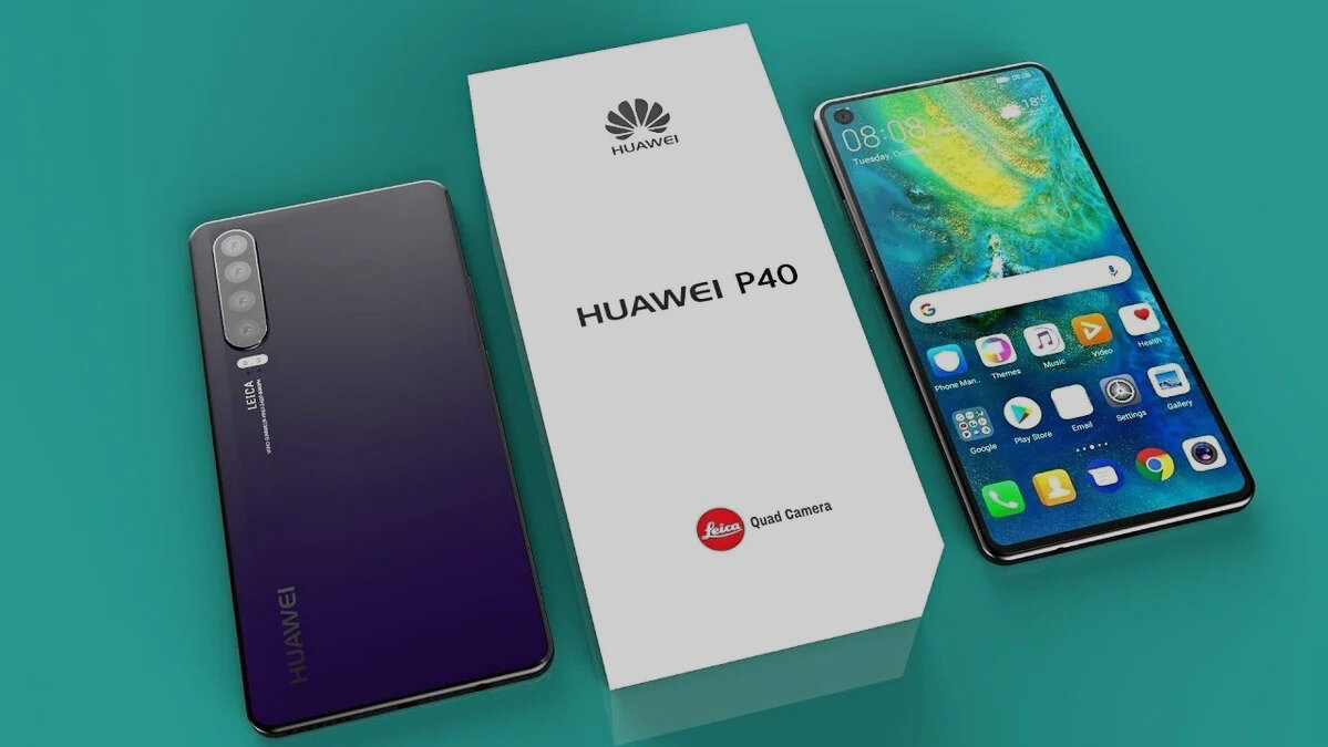 Huawei P40 (Рендер) 