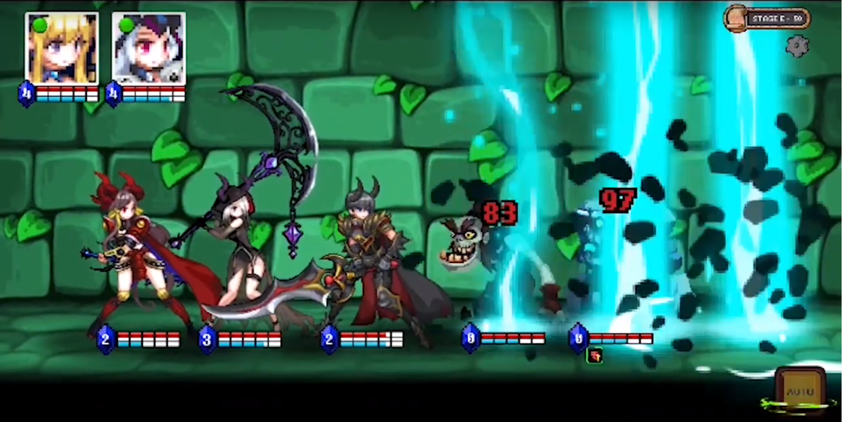 Кадр из обновленной Dungeon Princess