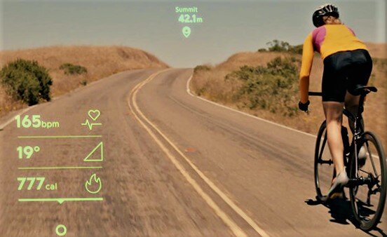 Контактная линза в действии