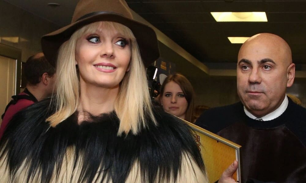 Валерия с супругом