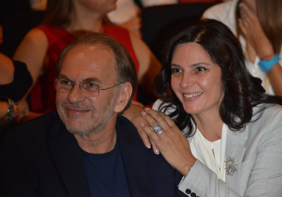 лидия вележева и алексей гуськов. гуськов и вележева. лидия вележева и алексей гуськов. фото с открытия московского кинофестиваля. муж вележевой алексей гуськов.