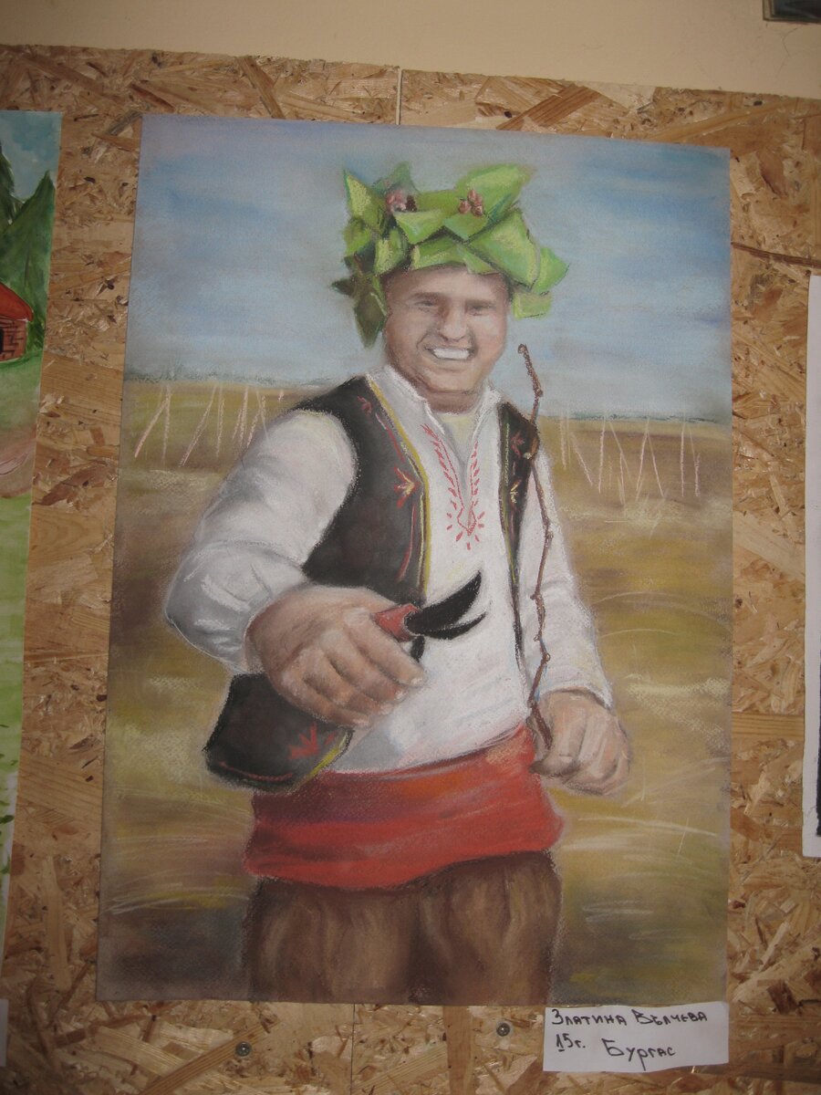 Портрет Виноградного царя.