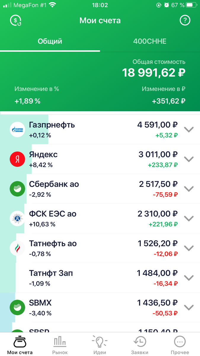 Мой скромный портфель